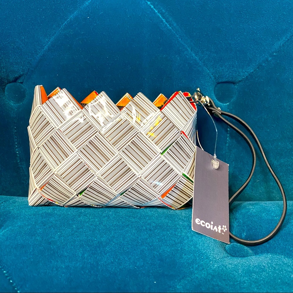 Ecoist BARCODE Wristlet Coin Purse